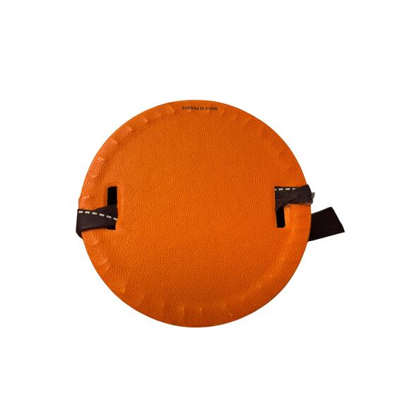 Hermès Paris Signature Orange Round Gift Box w/ Ribbon 🎁 - Picture 3 of 5